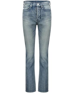 Ambush Vaqueros Clásicos De Denim Con Costuras De Contraste, Mujer, Talla - Azul