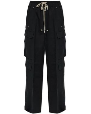 Rick Owens Broeken ,Zwart ,Wol Wolbroek