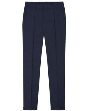 Incotex Suit Broeken - Blauw