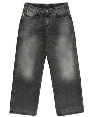 R13 Straight Fit Jeans - Grey