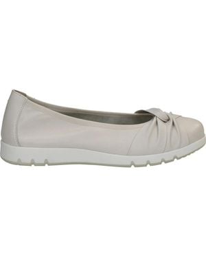 Caprice Ballerina Shoes - Grey