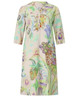Emily Van Den Bergh Geblümtes Blusenkleid - Grün