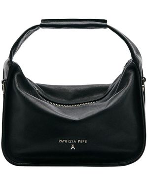 Patrizia Pepe Contemporary Hobo Tote - Zwart