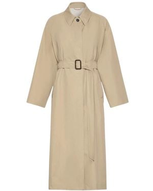Weekend by Maxmara Waterafstotende Gabardine Trenchcoat - Naturel