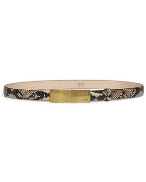 KHAITE Belts - Natural