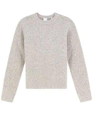 Aspesi Round-Neck Knitwear - Blanco