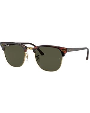 Ray-Ban Clubmaster Sonnenbrille - Grün