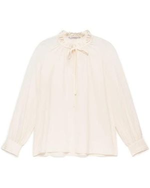 Maliparmi Blouses - Natural