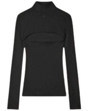 Courreges Turtlenecks - Noir