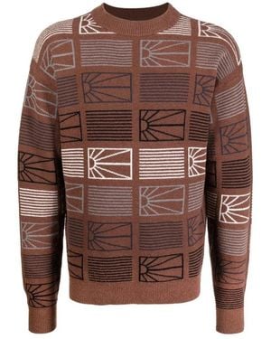 Rassvet (PACCBET) Round-Neck Knitwear - Brown