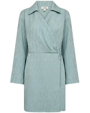 Soaked In Luxury Short Dresses - Blue