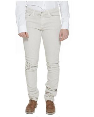 GANT Pantalón Mujer, Pierna Estrecha, Logo, Mujer, Talla - Blanco