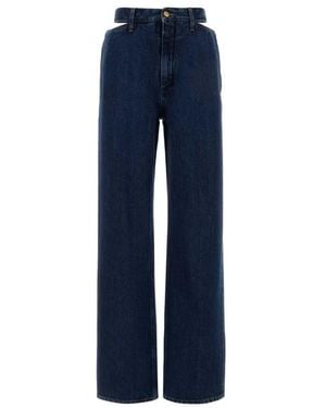 Jil Sander Jeans ,Blauw ,Straight Jeans
