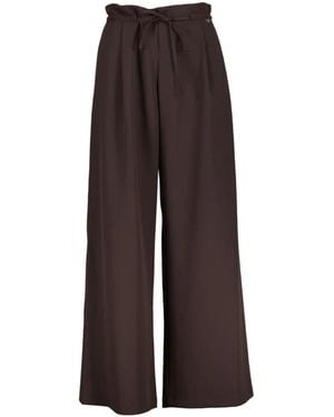 Amélie & Amélie Wide Trousers - Brown