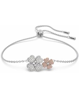 Swarovski Braccialetto latisha fiore - Metallizzato