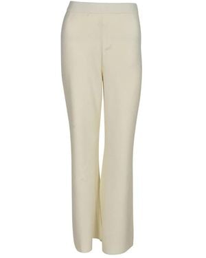 Charlott Wide Trousers - Natural
