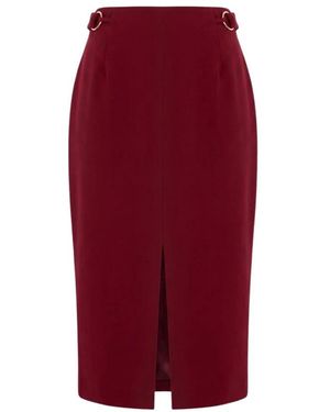 Trussardi Rokken ,Rood ,Polyester Rokken