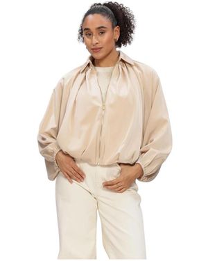 Nukus Jassen ,Katoen Jolijn Jacket - Naturel