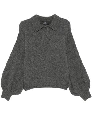Mr. Mittens Round-Neck Knitwear - Grey
