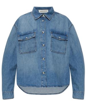 Anine Bing Denim Shirts - Blue