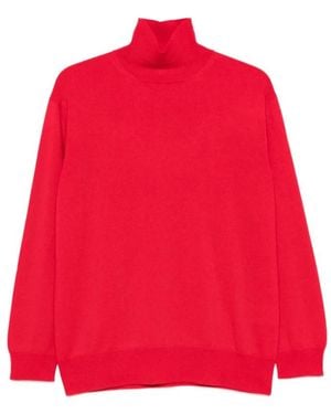 Malo Turtleneck Trui - Rood