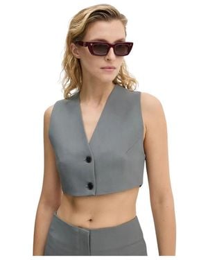 Nanushka Suree Vest - Blauw
