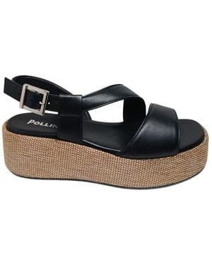 Pollini Wedges - Blue