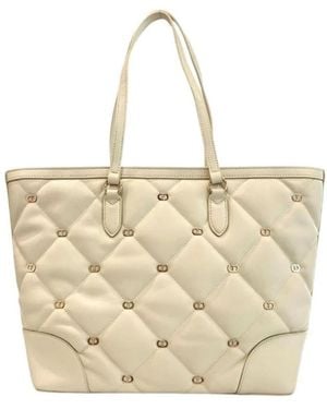 Twinset Shopping Bags - Metallic