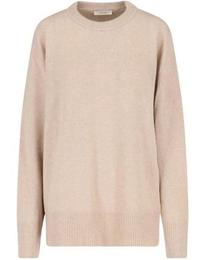 The Row Trui Met Ronde Hals - Naturel