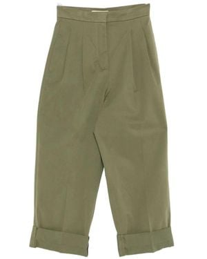 Weekend by Maxmara Casual Broek Voor Weekenduitjes - Groen