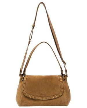 Isabel Marant Tassen ,Bruin ,Leer Chany M