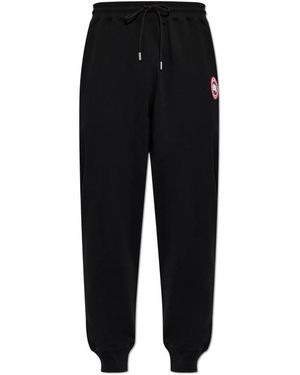 Canada Goose Broeken ,Zwart ,Katoen Loon Trainingsbroeken