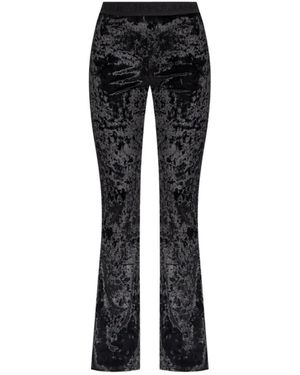 Versace Jeans Couture Wide Trousers - Black