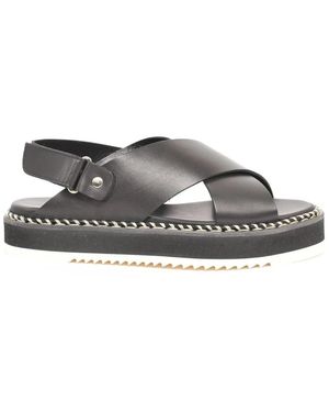 Agl Attilio Giusti Leombruni Flat Sandals - Grigio