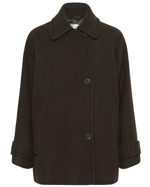 Inwear Single-Breasted Coats - Nero