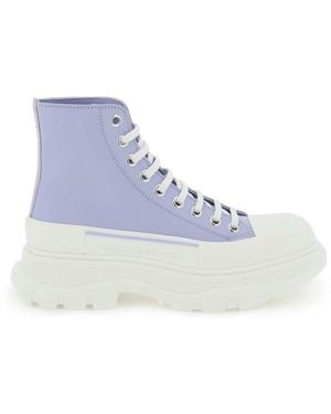 McQueen Tread Slick High-Top Sneakers - Blauw