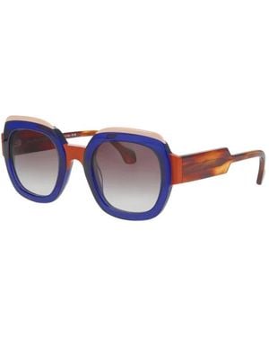 Face A Face Sunglasses - Purple