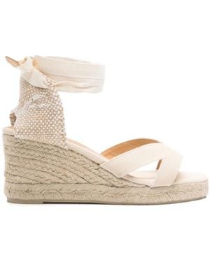 Castañer Wedges - White