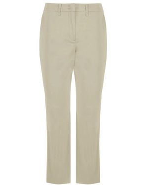 Bomboogie Slim-Fit Trousers - Natural