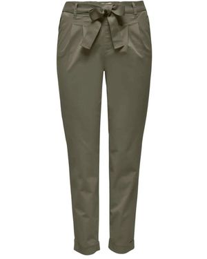 ONLY Broeken ,Groen ,Polyester Onlrita-Evelyn Belt Loose Pant