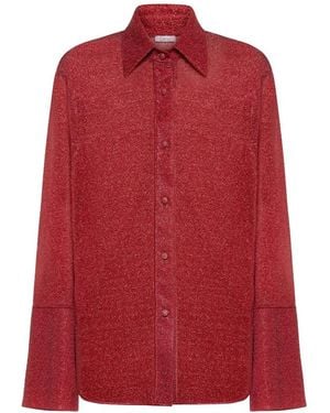 Oséree Lumiere Long Shirt - Rot