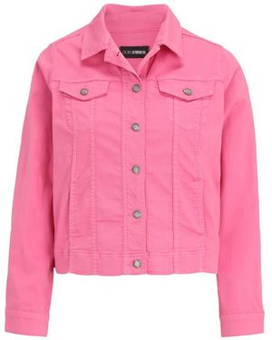 Doris Streich Denim Jassen - Roze
