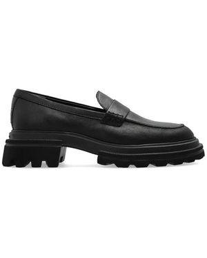Hogan Schoenen ,Zwart ,Leer Leren Schoenen