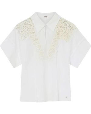 GUSTAV Overhemden ,Wit ,1004-Cl Blouse
