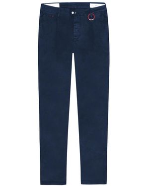 Tramarossa Slim-Fit Trousers - Azul