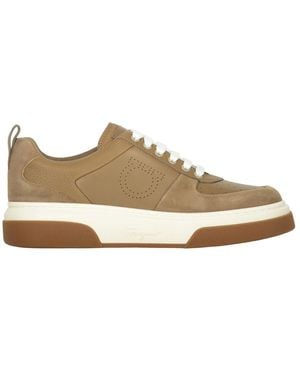 Ferragamo Trainers - Natural