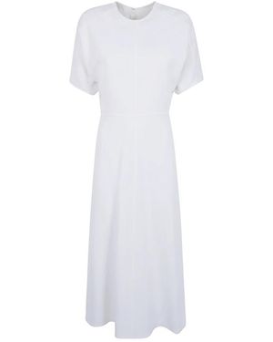 Victoria Beckham Midi Dresses - White