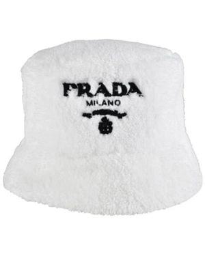 Prada Bob Hat - Wit