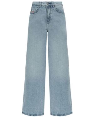 DIESEL Wide Jeans - Blue