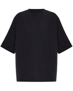 Rohe Oversized Merino T-Shirt - Schwarz